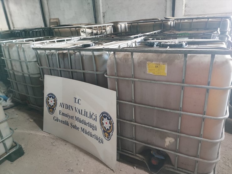 Aydın'da 2 bin 940 litre tağşişli yağ ele geçirildi