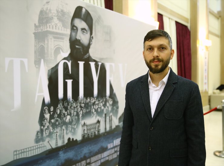 Bakü'de Azerbaycanlı hayırsever Tağıyev'in hayatını anlatan belgeselin galası yapıldı