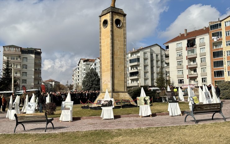 Gazeteci yazar Uğur Mumcu, memleketi Kırşehir'de anıldı