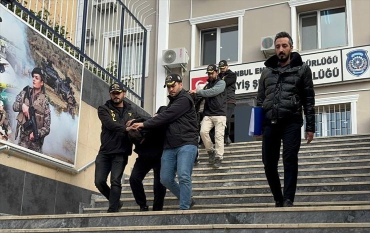 İstanbul'da iş yerlerini kurşunlayıp haraç istediği öne sürülen 6 şüpheli tutuklandı