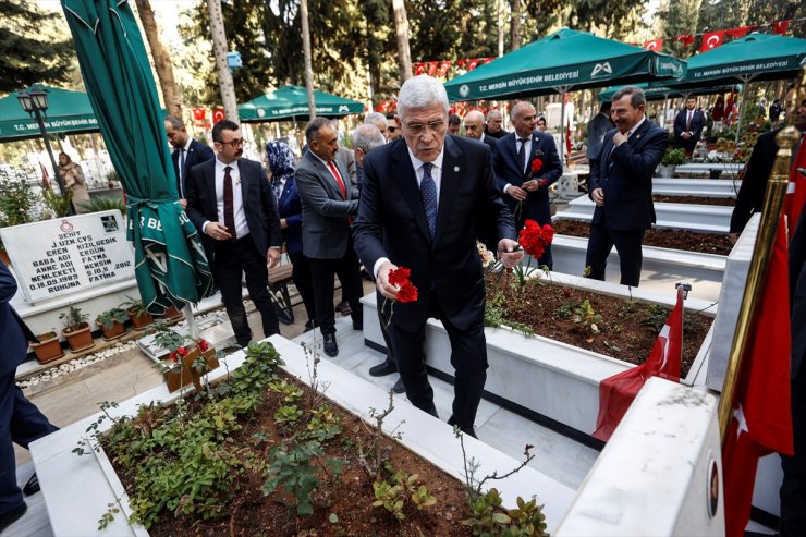 İYİ Parti Genel Başkanı Dervişoğlu, Mersin'de temaslarda bulundu