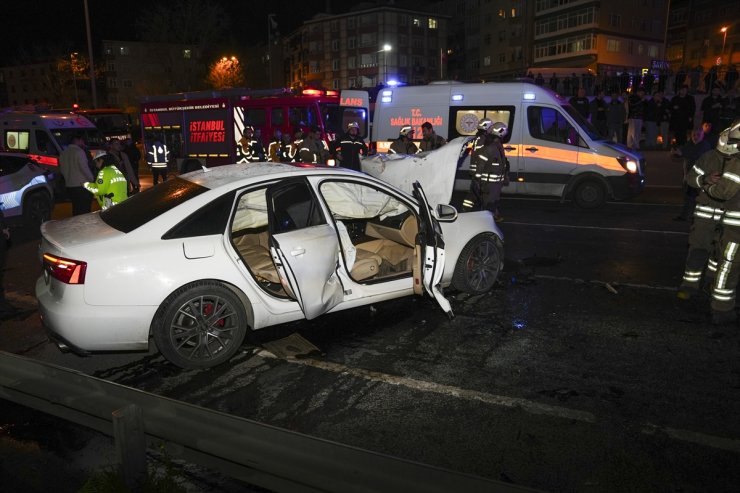 Esenler'de zincirleme trafik kazasında 1 kişi öldü, 9 kişi yaralandı