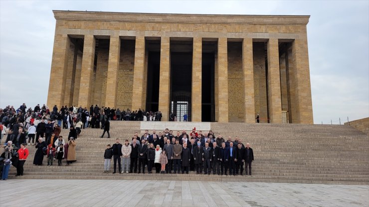 Samsunlu mübadillerden Anıtkabir'e ziyaret