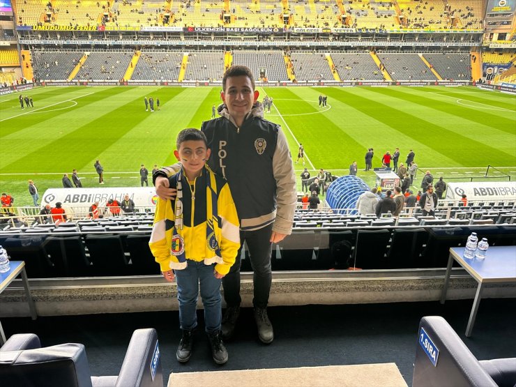 Şanlıurfalı engelli çocuğun Fenerbahçe hayali gerçekleştirildi