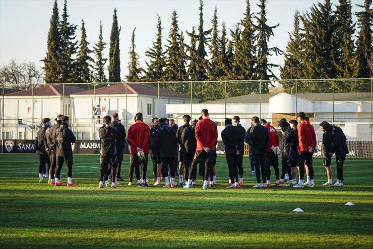 Gaziantep FK, Galatasaray maçının hazırlıklarını sürdürdü