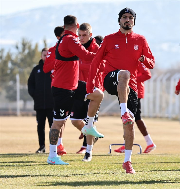 Sivasspor, Eyüpspor maçı hazırlıklarını sürdürdü