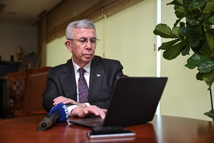 ABB Başkanı Yavaş, AA'nın "Yılın Kareleri" oylamasına katıldı