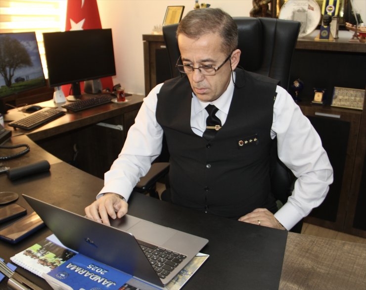 Sinop İl Jandarma Komutanı Başaklıgil, AA'nın "Yılın Kareleri" oylamasına katıldı