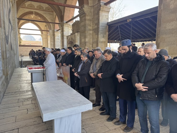 Edirne'de İzzeddin el-Kassam Tugayları Komutanı Muhammed ed-Dayf için gıyabi cenaze namazı kılındı