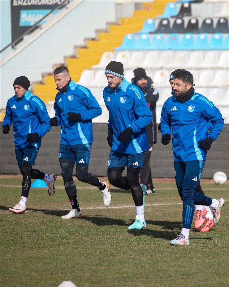 Erzurumspor FK, Kocaelispor maçının hazırlıklarını tamamladı