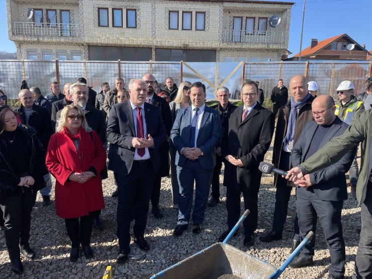 Kosova’nın tek Türk belediyesi Mamuşa’da kültür merkezinin temeli atıldı
