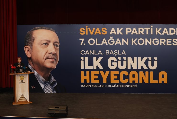 Bakan Göktaş, AK Parti Sivas Kadın Kolları 7. Olağan Kongresi'nde konuştu: