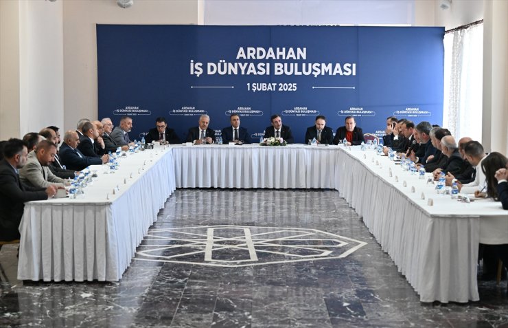 Cumhurbaşkanı Yardımcısı Yılmaz, Ardahan İş Dünyası Buluşması'nda konuştu: