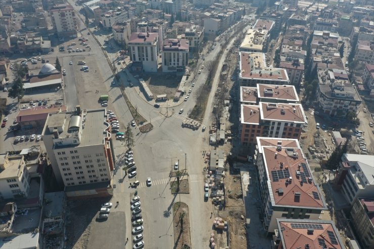 Üzerinden 2 yıl geçen depremlerin merkez üssü Kahramanmaraş havadan görüntülendi