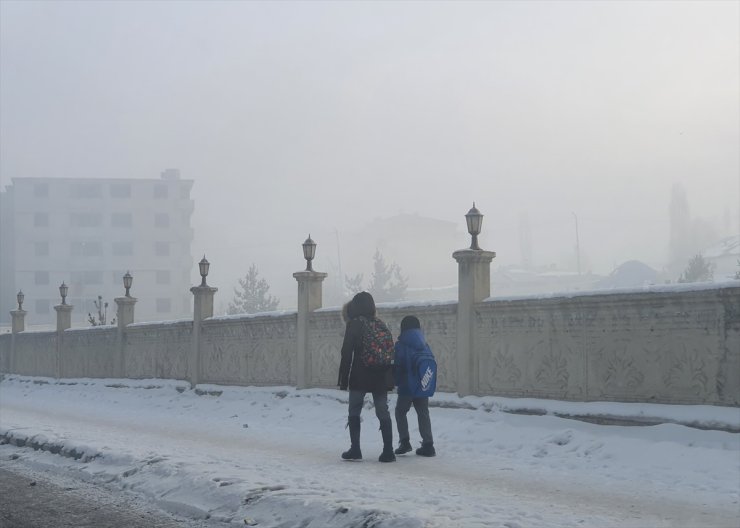 Ardahan, Kars ve Ağrı'da buzlanmalar oluştu