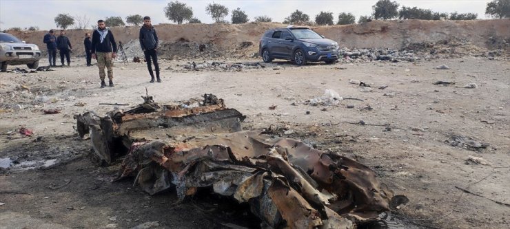 GÜNCELLEME 2 - Suriye'nin Münbiç ilçesinde bomba yüklü araçla düzenlenen terör saldırısında 17 sivil öldü
