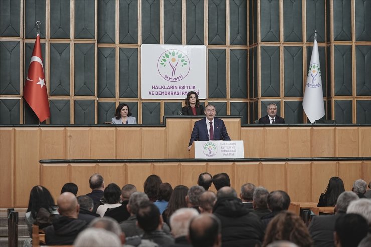 Bakırhan, DEM Parti TBMM Grup Toplantısı'nda konuştu: