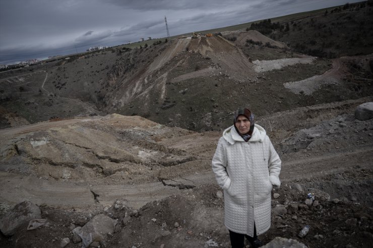 Keçiören'de mahalle sakinleri "heyelan korkusu" yaşıyor