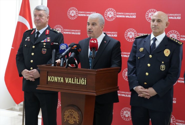 Konya'da Asayiş ve Güvenlik Toplantısı yapıldı
