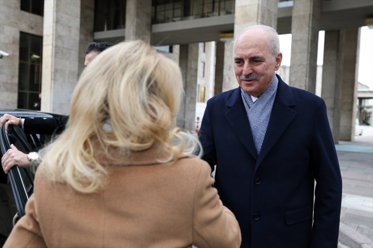 TBMM Başkanı Kurtulmuş, AGİT PA Başkanı Kauma ile ortak basın toplantısı düzenledi: