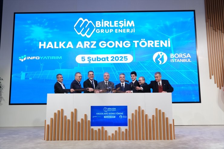 Borsa İstanbul'da gong Birleşim Grup Enerji için çaldı