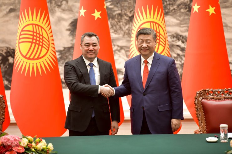 Kırgızistan Cumhurbaşkanı Caparov: "(Çin ile) Bölgelerarası işbirliğimiz meyvesini vermeye başladı"