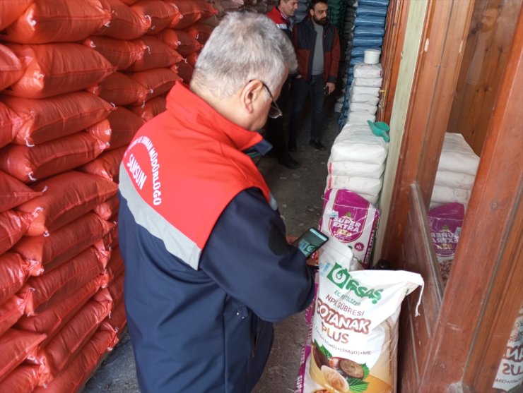 Samsun, Amasya ve Çankırı'da gübre bayileri ve üretim tesisleri denetlendi
