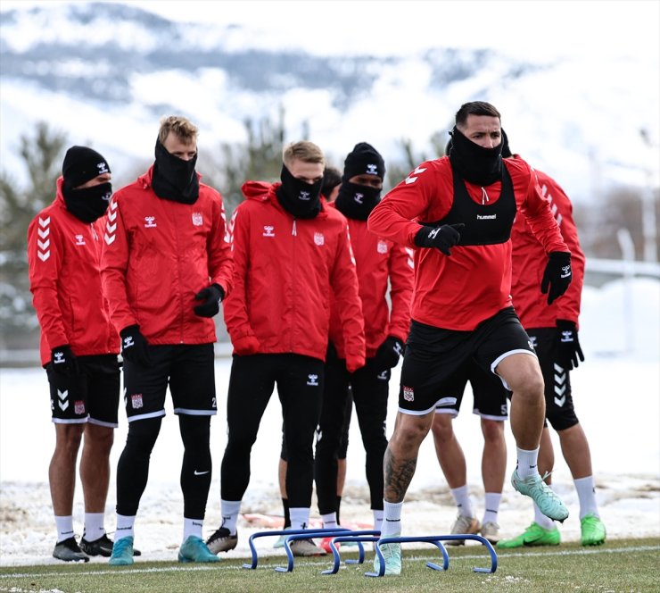 Sivasspor, Beşiktaş maçı hazırlıklarını sürdürdü