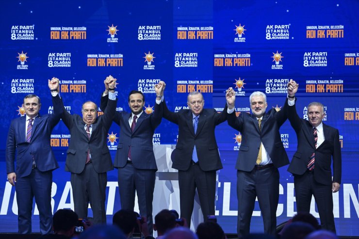 Cumhurbaşkanı ve AK Parti Genel Başkanı Erdoğan, partisinin İstanbul 8. Olağan İl Kongresi'nde konuştu: (1)