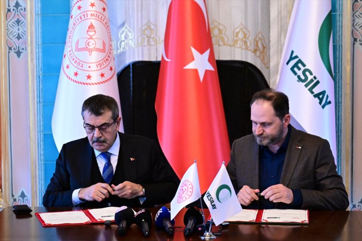 MEB ile Yeşilay arasında işbirliği protokolü imzalandı
