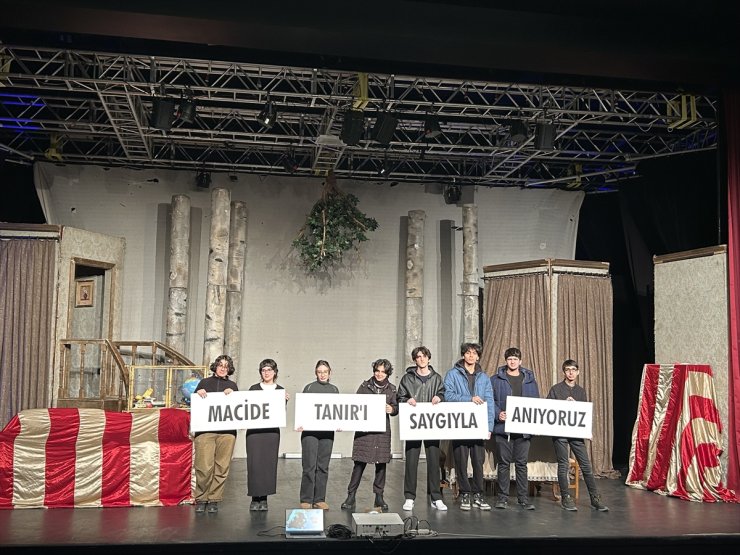 Tiyatro ve sinema sanatçısı Macide Tanır, vefatının 12. yılında yad edildi
