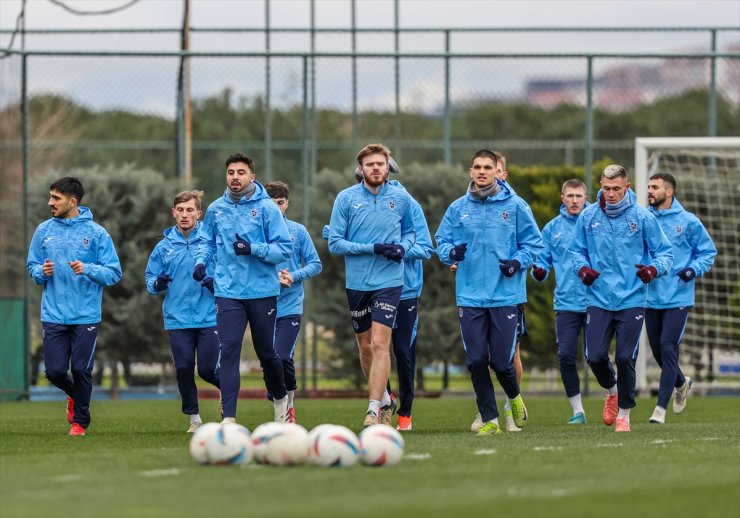 Trabzonspor, ikas Eyüpspor maçı hazırlıklarını sürdürdü
