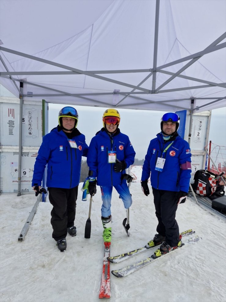 Dünya Para Alp Kayak Şampiyonası'nda ilk kez bir Türk sporcu yarıştı