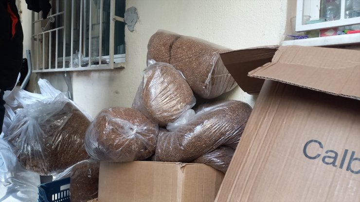 Manisa'da kaçak tütün operasyonunda bir şüpheli yakalandı