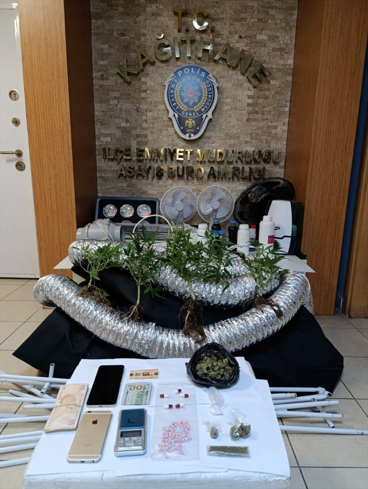 Kağıthane'de uyuşturucu operasyonunda gözaltına alınan zanlı tutuklandı