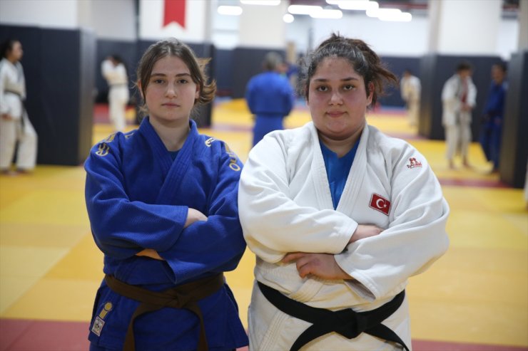 "Okul Projesi" ile judoya başlayan kızlar milli takımda başarı peşinde koşuyor
