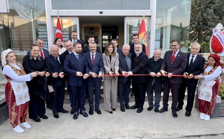 Karadağ Edirne Fahri Konsolosluğu açıldı