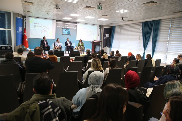 Konya Ticaret Odası Karatay Üniversitesi'nde, "Konya Portfolyo Günleri" düzenlendi