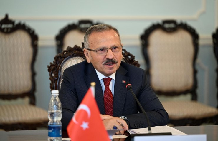 Türkiye-Kırgızistan Parlamentolar Arası Dostluk Grubu üyeleri, Bişkek'te bir araya geldi