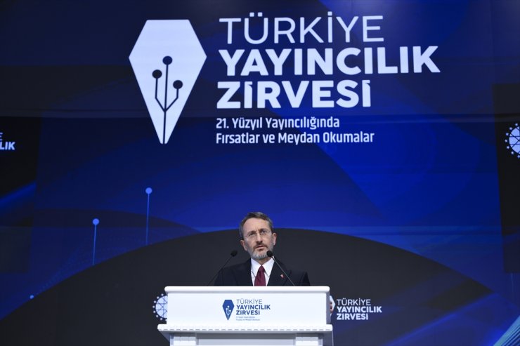 Cumhurbaşkanlığı İletişim Başkanı Altun, Türkiye Yayıncılık Zirvesi'nde konuştu: