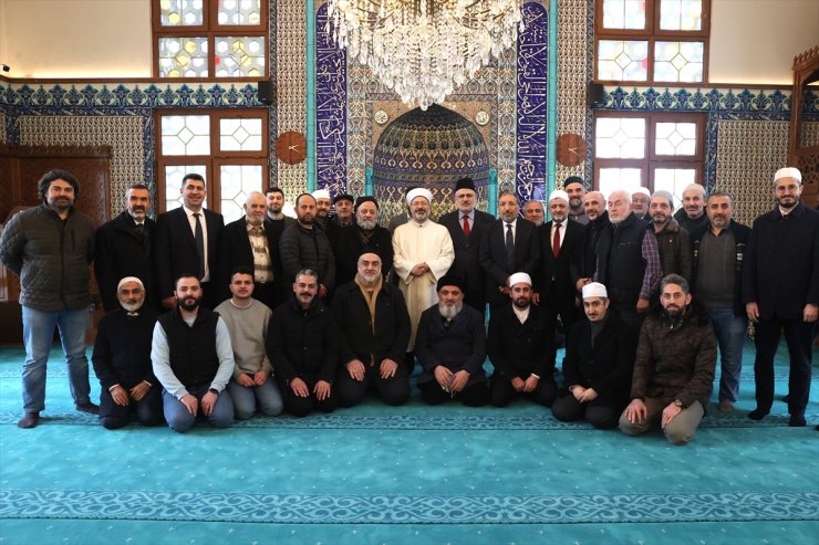 Diyanet İşleri Başkanı Erbaş İstanbul'da hutbe irat etti: