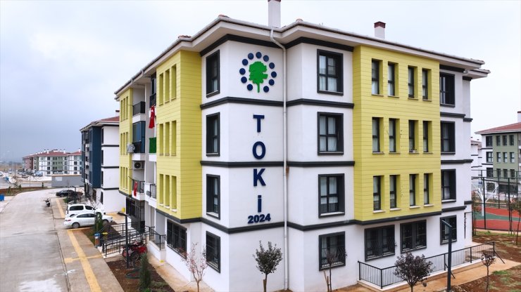 İslahiye'de deprem konutları tamamlandı