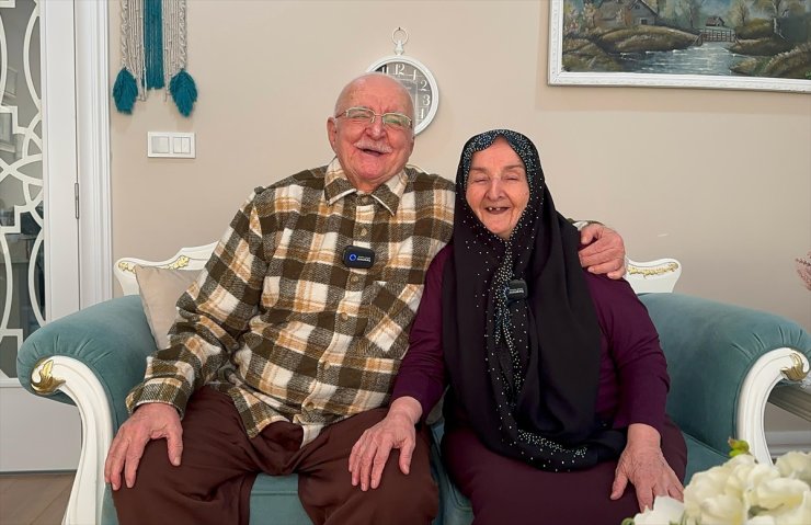 Tekirdağlı yaşlı çiftin 64 yıllık evliliğinin sırrı "sevgi, saygı ve sabır"