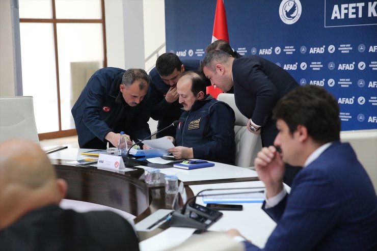 AFAD Başkanı Pehlivan Hatay'da konuştu: