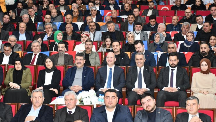 AK Parti Genel Başkan Yardımcısı Ömer İleri, Batman'da konuştu: