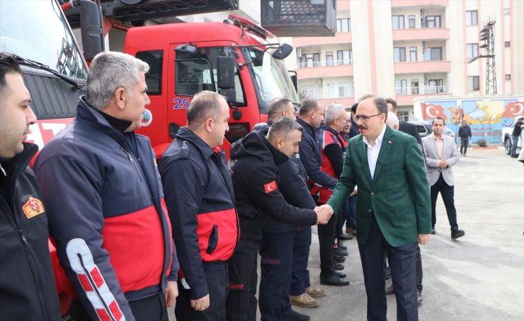 Siirt Belediyesi bünyesinde hizmet verecek itfaiye aracı tanıtıldı