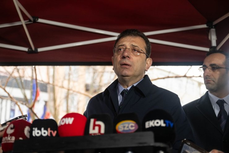 İBB Başkanı İmamoğlu, temel atma programından sonra gazetecilerin sorularını yanıtladı: