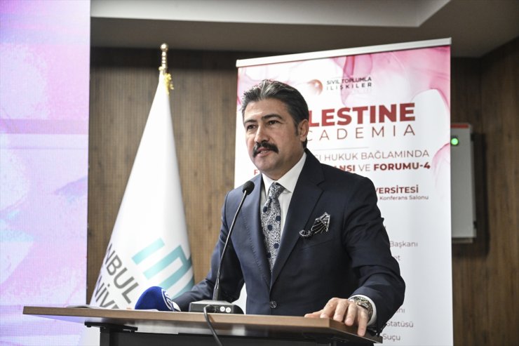 İstanbul'da "Uluslararası Hukuk Bağlamında Filistin Konferansı ve Forumu-4" düzenlendi